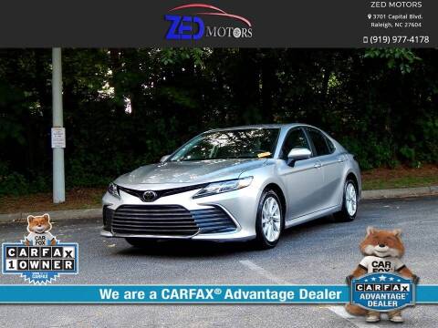 2022 Toyota Camry for sale at Zed Motors in Raleigh NC