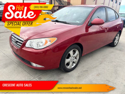 2009 Hyundai Elantra for sale at CRESCENT AUTO SALES in Denver CO