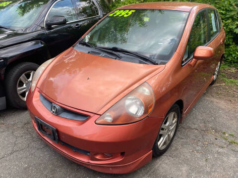 2007 Honda Fit for sale at MILL STREET AUTO SALES LLC in Vernon CT