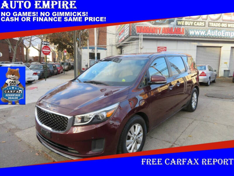 2017 Kia Sedona for sale at Auto Empire in Brooklyn NY