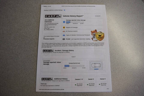 2012 BMW X6 xDrive50i