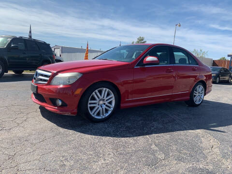 2008 Mercedes-Benz C-Class for sale at AJOULY AUTO SALES in Moore OK