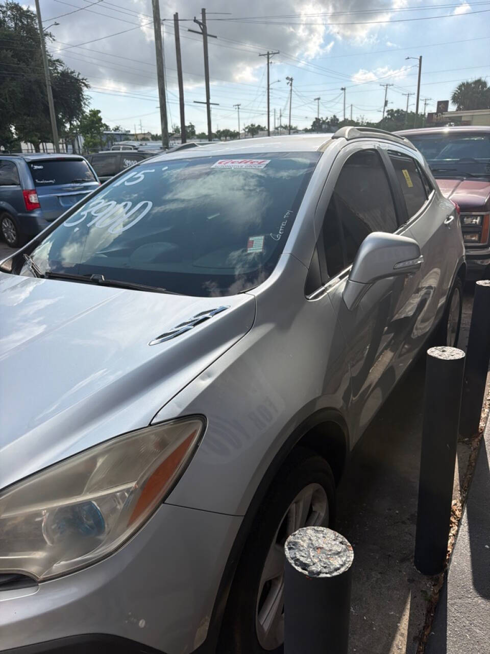 Silver 2015 Buick Encore Convenience Convenience 4dr Crossover 2