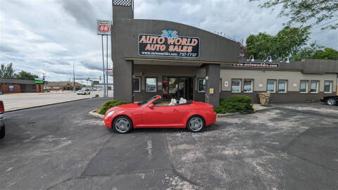 2002 Lexus SC 430 for sale at AUTO WORLD AUTO SALES in Rapid City SD