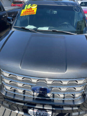 2016 Ford Explorer for sale at Rey's Auto Sales in Stockton CA