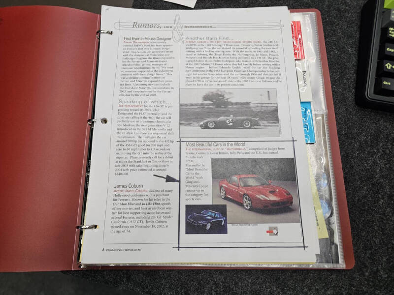 2002 Ferrari 575M Maranello