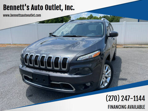 2016 Jeep Cherokee for sale at Bennett's Auto Outlet, Inc. in Mayfield KY