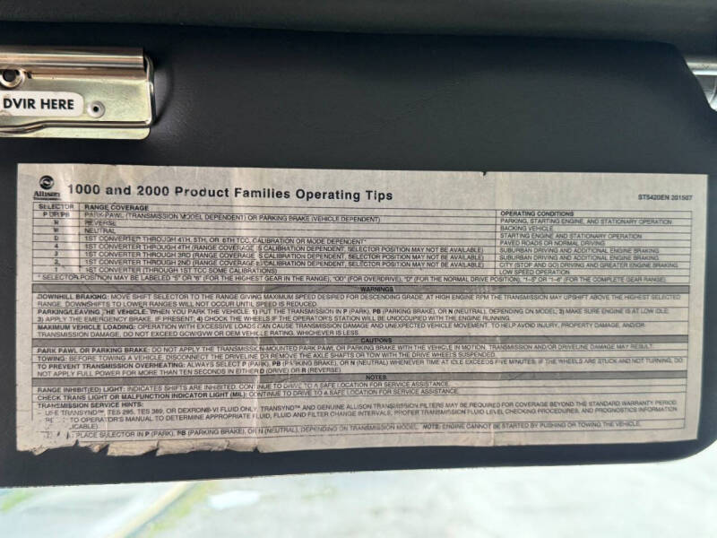 2020 International MV607