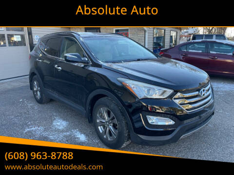 2015 Hyundai Santa Fe Sport for sale at Absolute Auto in Baraboo WI