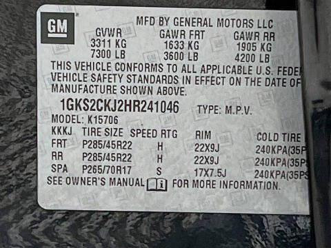 2017 GMC Yukon Denali