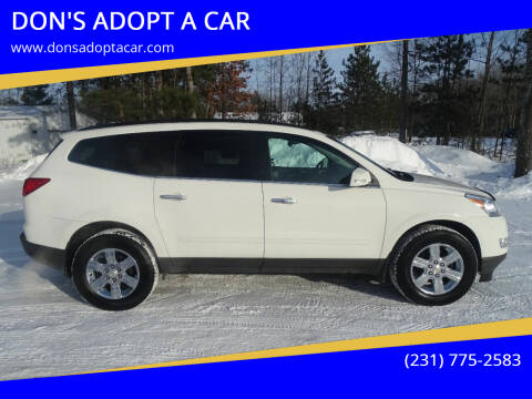 2012 Chevrolet Traverse for sale at DON'S ADOPT A CAR in Cadillac MI