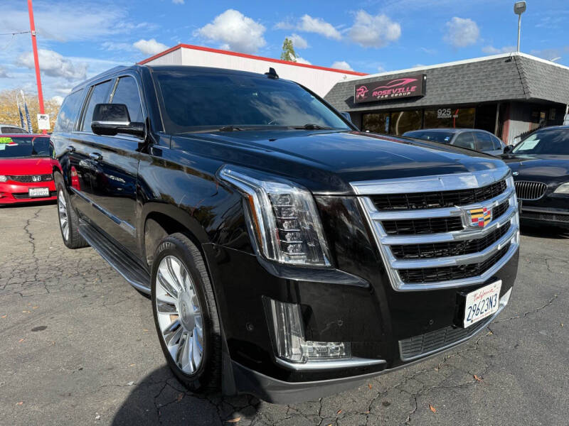 2018 Cadillac Escalade ESV for sale at Roseville Car Group in Roseville CA