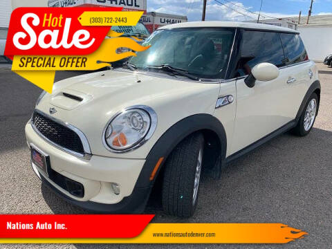 2012 MINI Cooper Hardtop for sale at Nations Auto Inc. in Denver CO