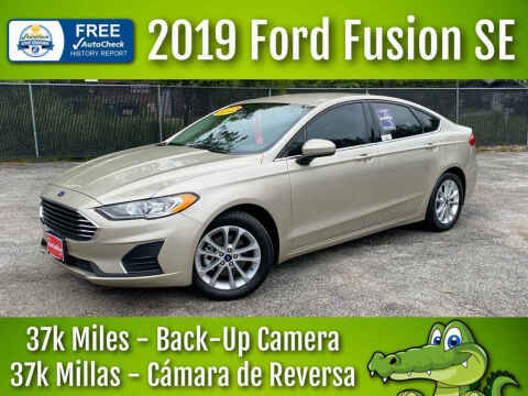 2019 Ford Fusion for sale at LIQUIDATORS in Houston TX