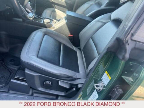 2022 Ford Bronco Black Diamond