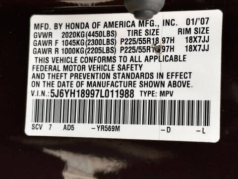 2007 Honda Element SC