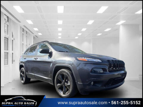 2016 Jeep Cherokee for sale at SUPRA AUTO SALES in Riviera Beach FL