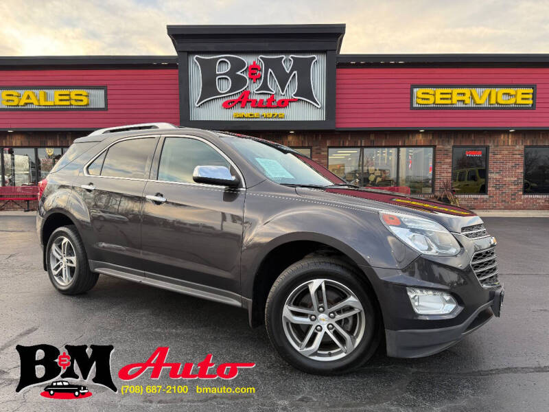 2016 Chevrolet Equinox for sale at B & M Auto Sales Inc. in Oak Forest IL