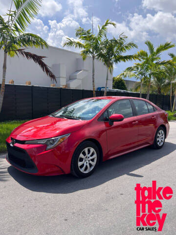 2021 Toyota Corolla for sale at Take The Key in Miami FL