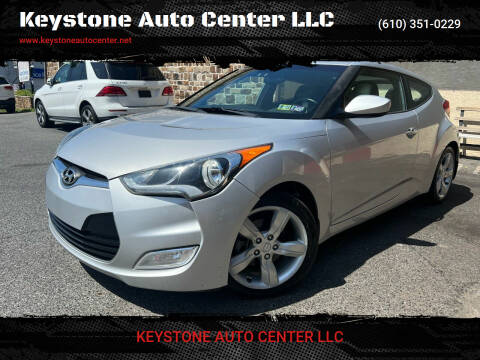 2014 Hyundai Veloster for sale at Keystone Auto Center LLC in Allentown PA