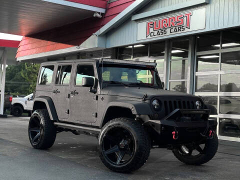 2016 Jeep Wrangler Unlimited for sale at Furrst Class Cars LLC - Independence Blvd. in Charlotte NC