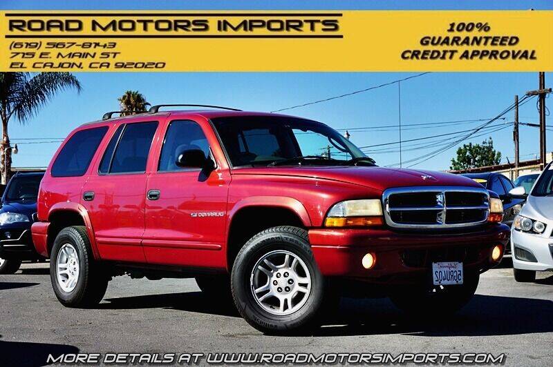 2001 Dodge Durango for sale at Road Motors Imports in Spring Valley CA