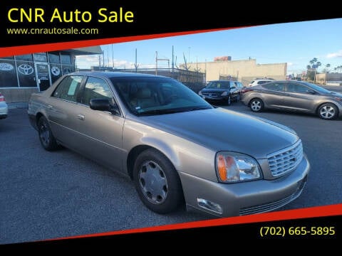 2000 Cadillac DeVille for sale at CNR Auto Sale in Las Vegas NV