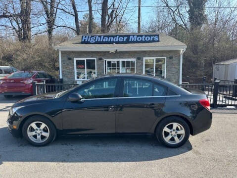 2016 Chevrolet Cruze Limited for sale at Highlander Motors in Radford VA
