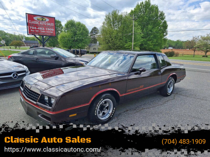 1985 Chevrolet Monte Carlo SS