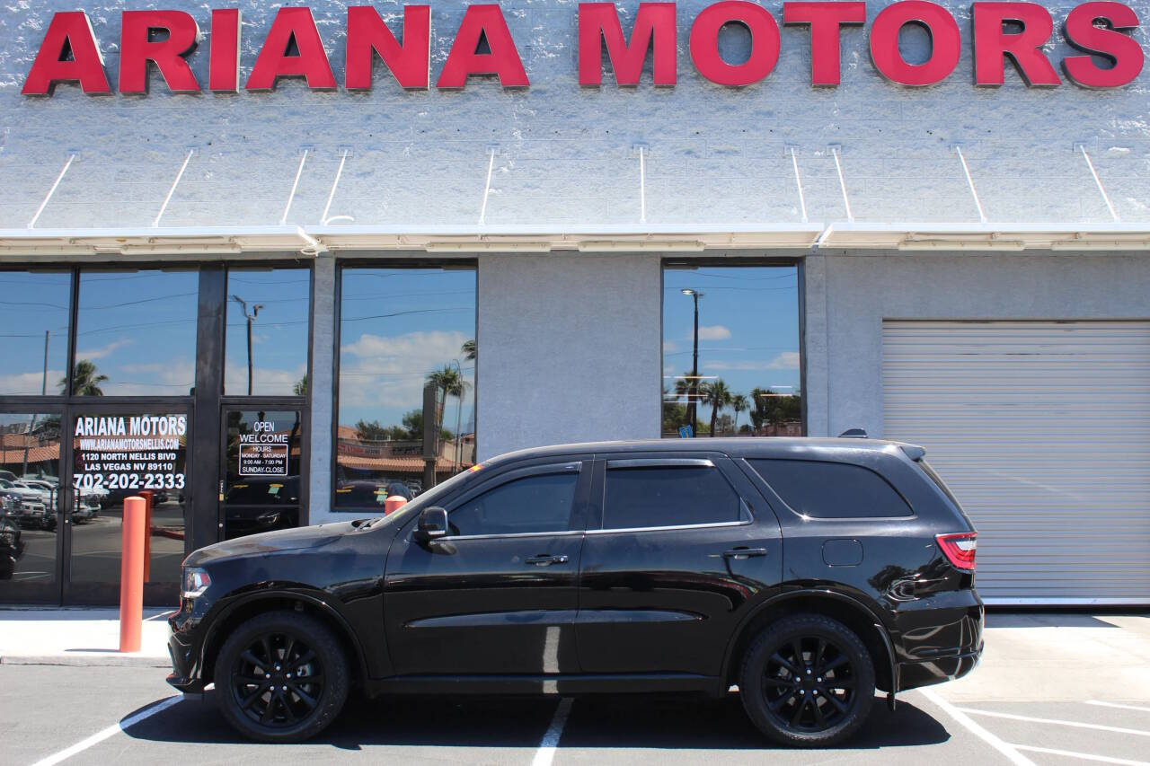 Black 2017 Dodge Durango GT AWD GT 4dr SUV 1