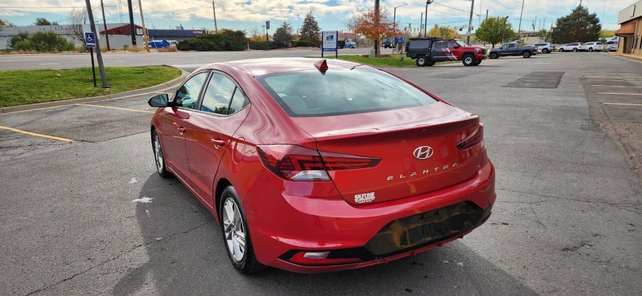 2019 Hyundai ELANTRA for sale at Rideaway Auto Sales, LLC in Denver, CO