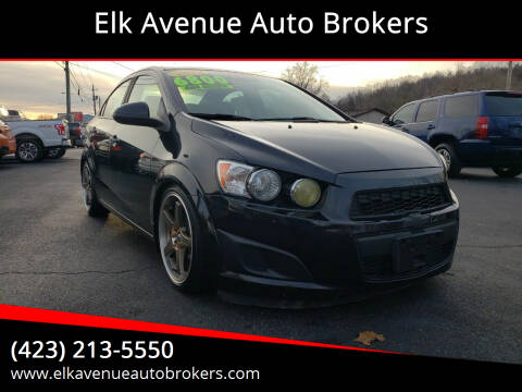 2014 Chevrolet Sonic for sale at Elk Avenue Auto Brokers in Elizabethton TN