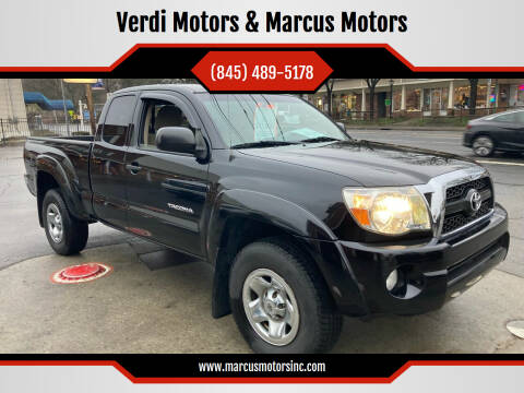 2011 Toyota Tacoma for sale at Verdi Motors & Marcus Motors in Pleasant Valley NY