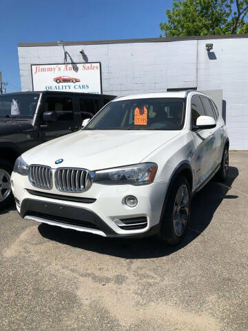 2015 BMW X3 for sale at Jimmys Auto Sales in North Providence RI