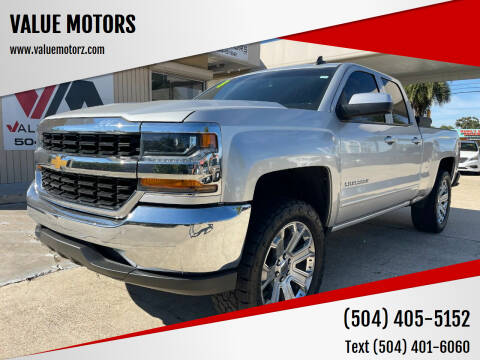 2018 Chevrolet Silverado 1500 for sale at VALUE MOTORS in Kenner LA