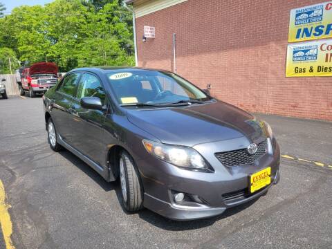 2009 Toyota Corolla for sale at Exxcel Auto Sales in Ashland MA