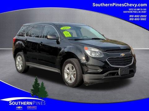 2017 Chevrolet Equinox for sale at PHIL SMITH AUTOMOTIVE GROUP - SOUTHERN PINES GM in Southern Pines NC
