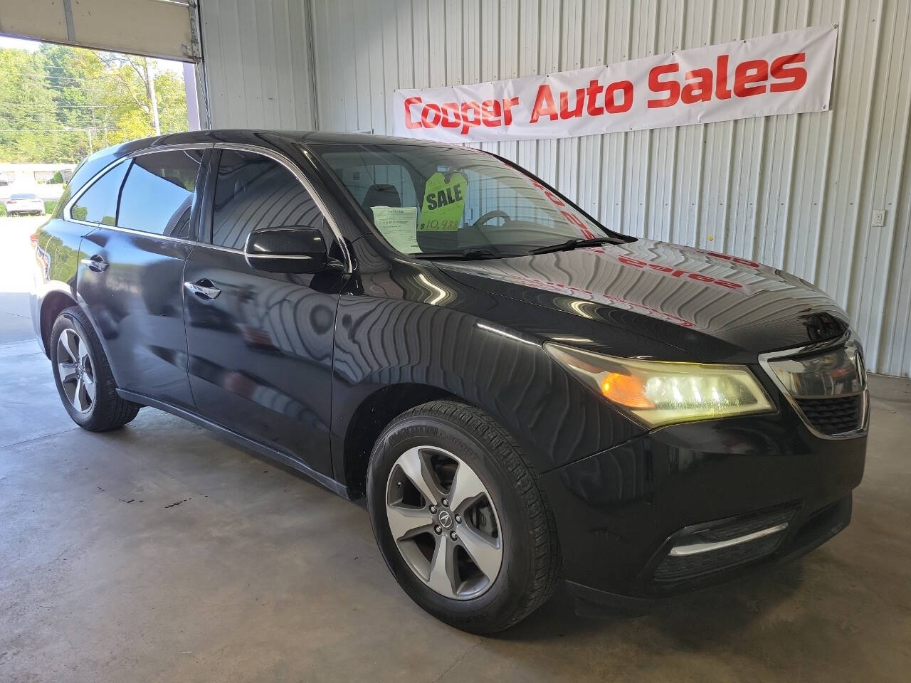 2015 Acura MDX for sale at COOPER AUTO SALES in ONEIDA, TN