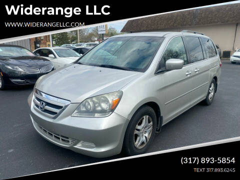 2007 Honda Odyssey for sale at Widerange LLC in Greenwood IN