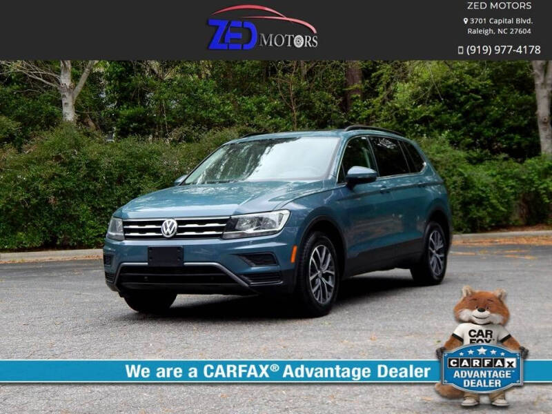 2019 Volkswagen Tiguan for sale at Zed Motors in Raleigh NC