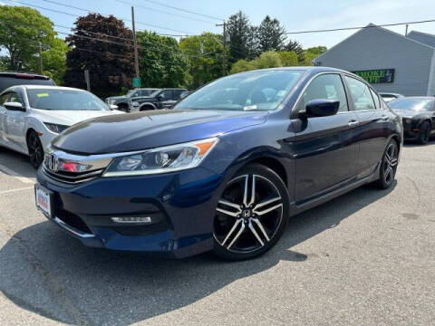 2017 Honda Accord for sale at Sonias Auto Sales in Worcester MA