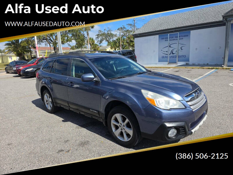 2013 Subaru Outback for sale at Alfa Used Auto in Holly Hill FL