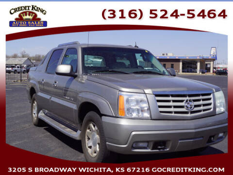 2002 Cadillac Escalade EXT for sale at Credit King Auto Sales in Wichita KS