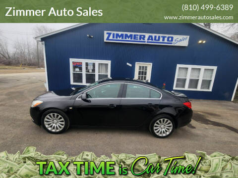 2011 Buick Regal for sale at Zimmer Auto Sales in Lexington MI