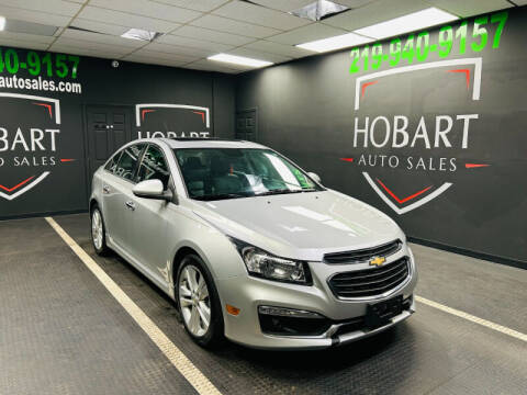 2015 Chevrolet Cruze for sale at Hobart Auto Sales in Hobart IN
