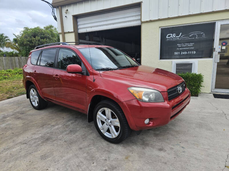 2007 Toyota RAV4 for sale at O & J Auto Sales in Royal Palm Beach FL