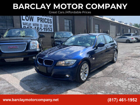 2011 BMW 3 Series for sale at BARCLAY MOTOR COMPANY in Arlington TX