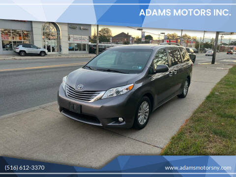 2015 Toyota Sienna for sale at Adams Motors INC. in Inwood NY