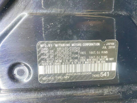 2019 Mitsubishi Outlander