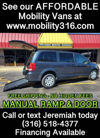 2014 Dodge Grand Caravan for sale at Affordable Mobility Solutions, LLC - Mobility/Wheelchair Accessible Inventory-Wichita in Wichita KS